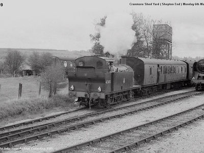 Cranmore shed yard - Shepton end. Monday 6th May 1985